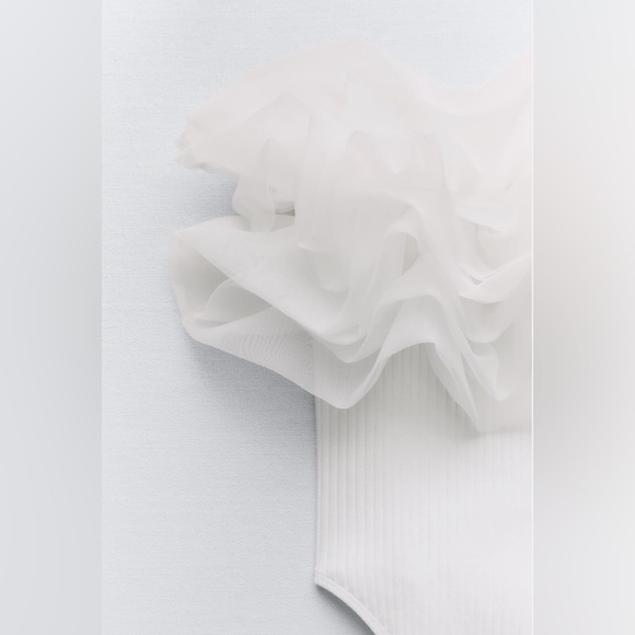 Ruffled Rib Bodysuit - Picture 7 of 8